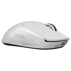G Pro X Superlight White mouse that broky uses